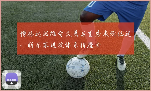 博格达诺维奇交易后首秀表现低迷，新东家进攻体系待磨合